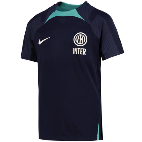 Inter Milan Strike SS Top - Dark Blue - Kids - Kit Captain