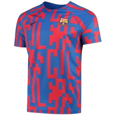 Barcelona Pre-Match Top - Blue - Kit Captain