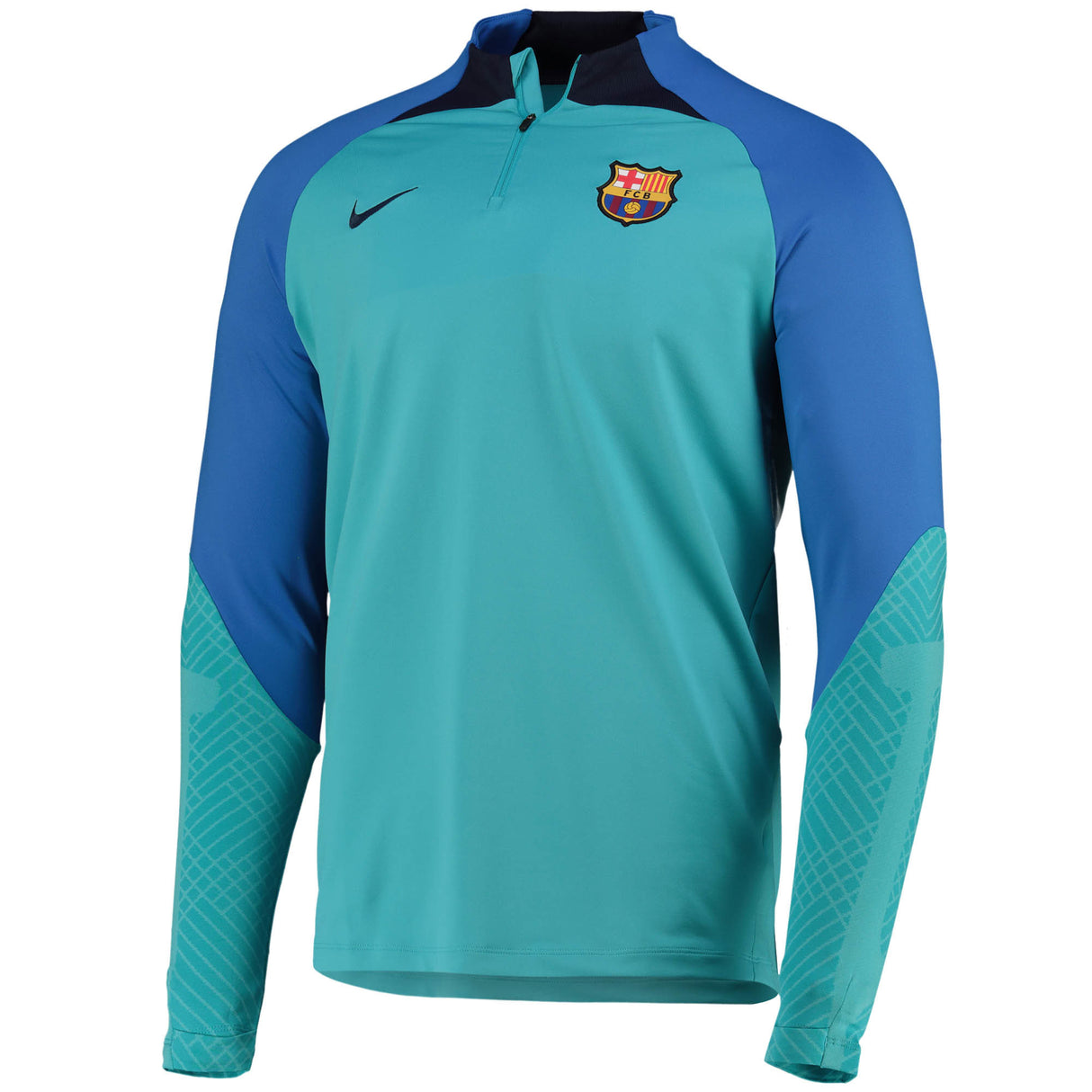 Barcelona Strike Drill Top - Aqua - Kit Captain