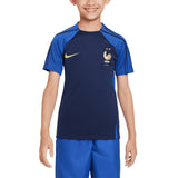 France Strike Short Sleeve Top - Navy - Kids