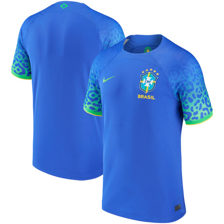 Brazil Away Stadium Shirt 2022 - Kids - Kit Captain