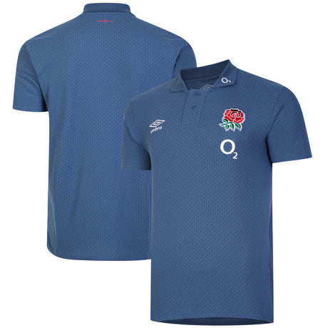 England Rugby CVC Polo - Ensign Blue - Kit Captain