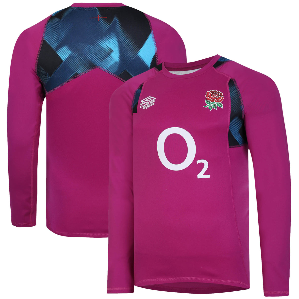 England Rugby Long Sleeve Training Jersey - Purple - Kit Captain