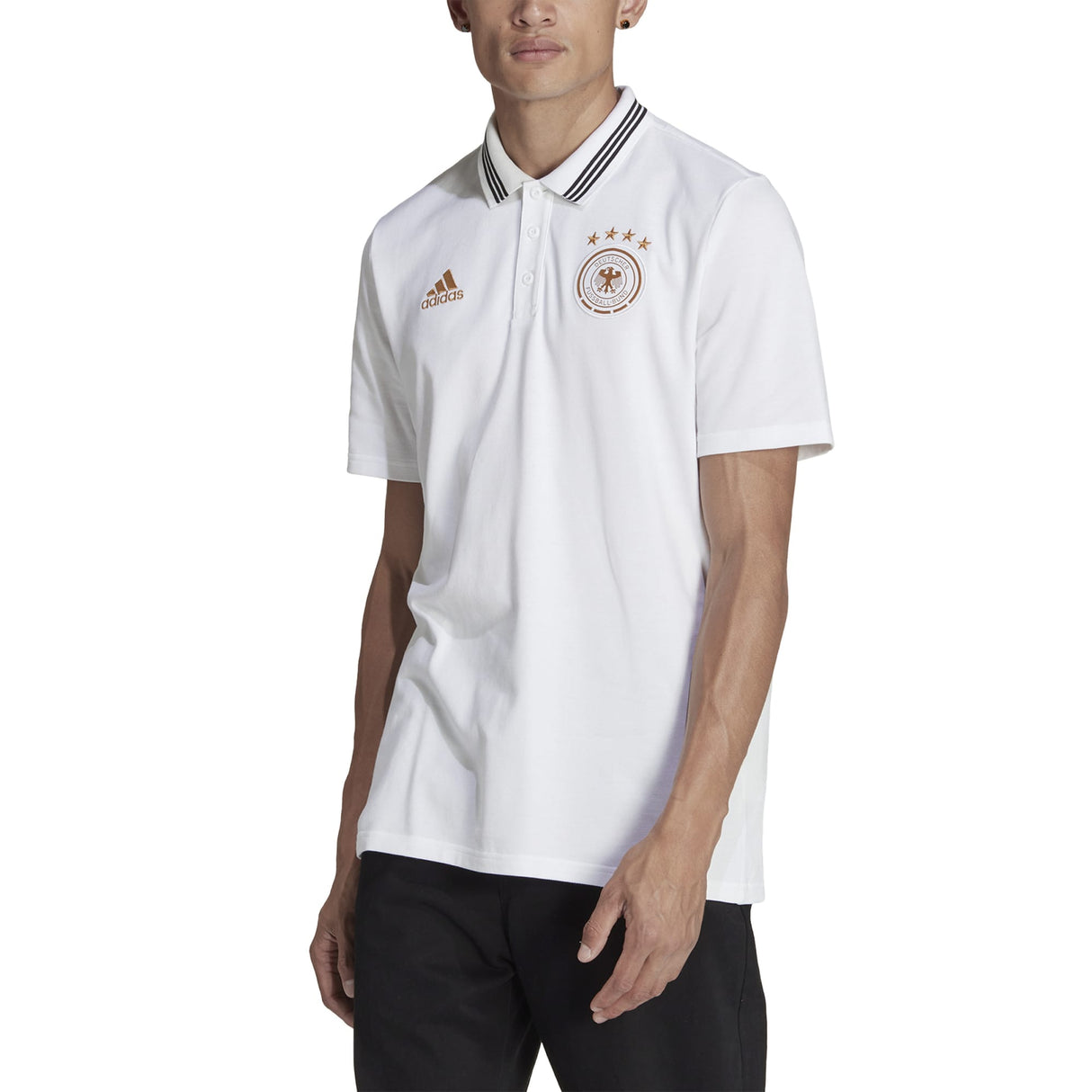 Germany DNA Polo - White - Kit Captain