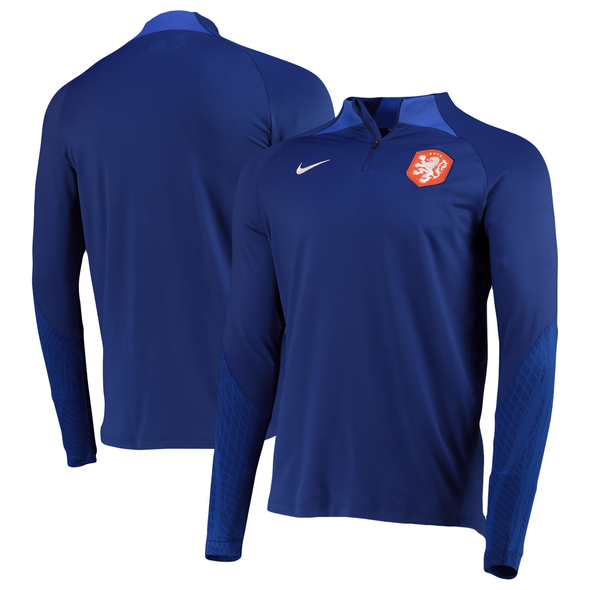 Netherlands Strike Drill Top - Deep Royal Blue - Kit Captain