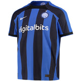 Inter Milan Home Vapor Match Shirt 2022-23 - Kit Captain