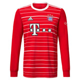 FC Bayern Home Shirt 2022-23 - Kids - Long Sleeve with Goretzka 8 printing - Kit Captain