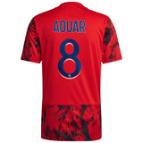 Olympique Lyon Away Shirt 2022-23 - Kids with Aouar 8 printing