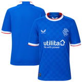 Glasgow Rangers Home Shirt 2022-23 - Kids - Kit Captain