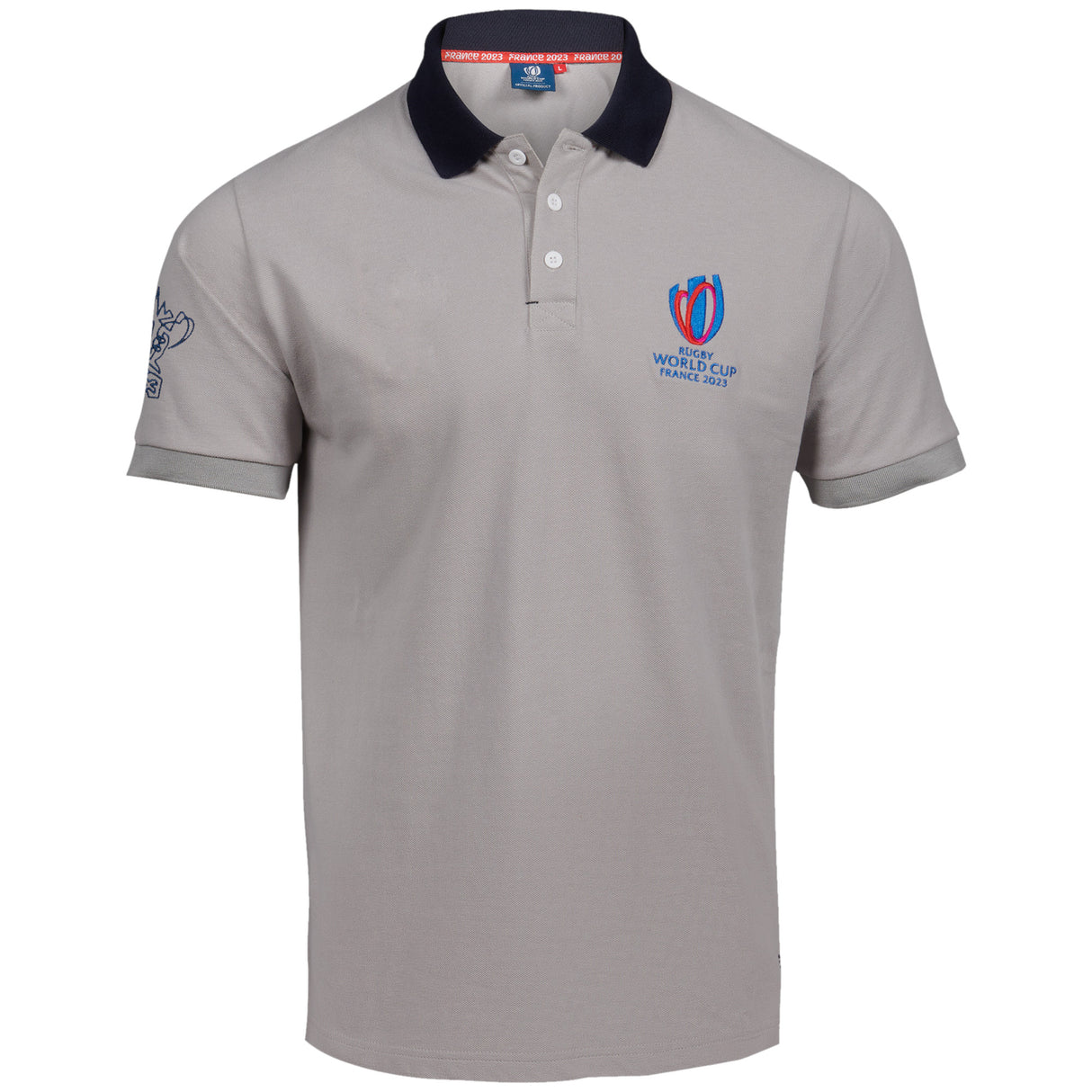 Rugby World Cup 2023 Polo - Grey - Kit Captain