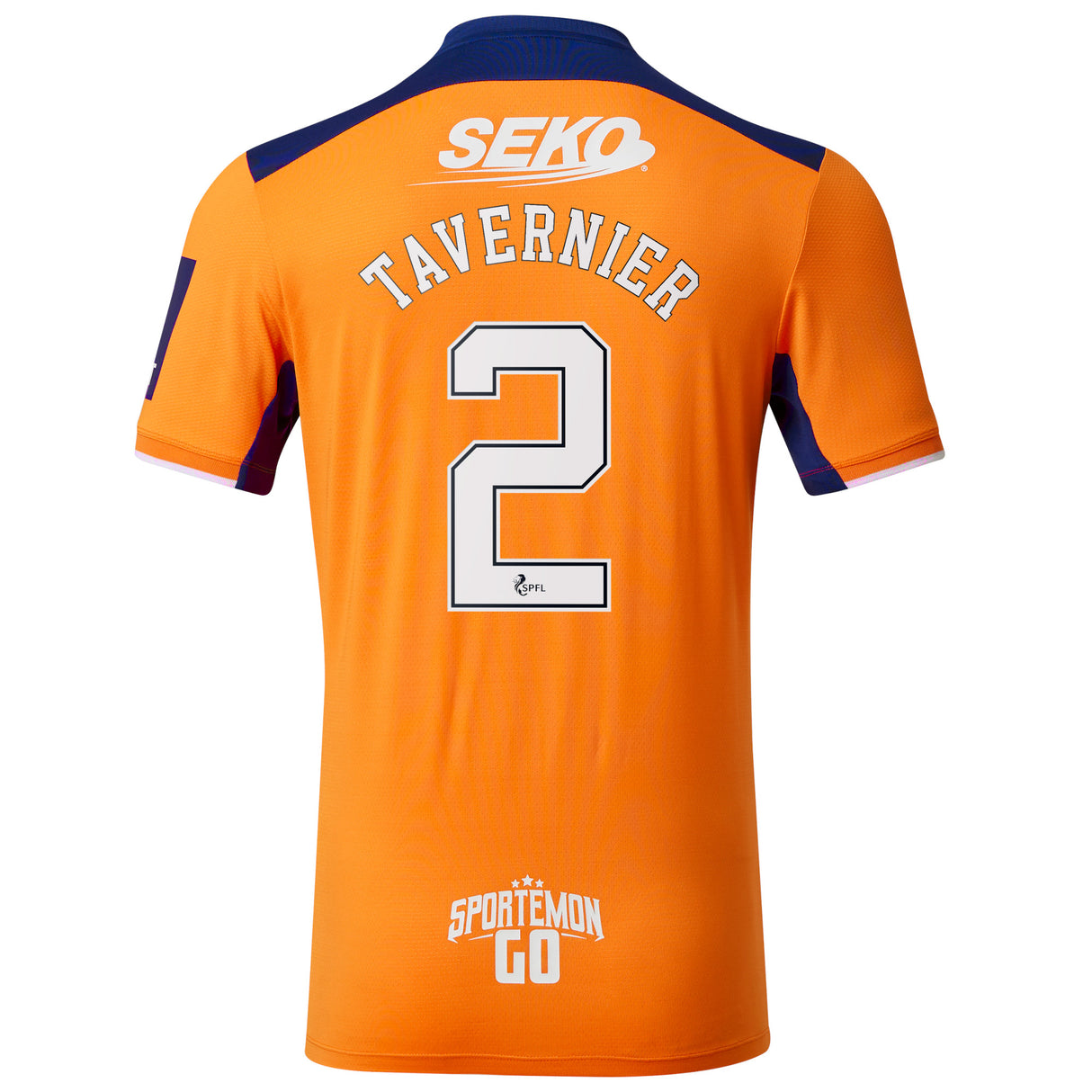 Glasgow Rangers Third Pro Shirt 2022-23 with Tavernier 2 printing - Kit Captain