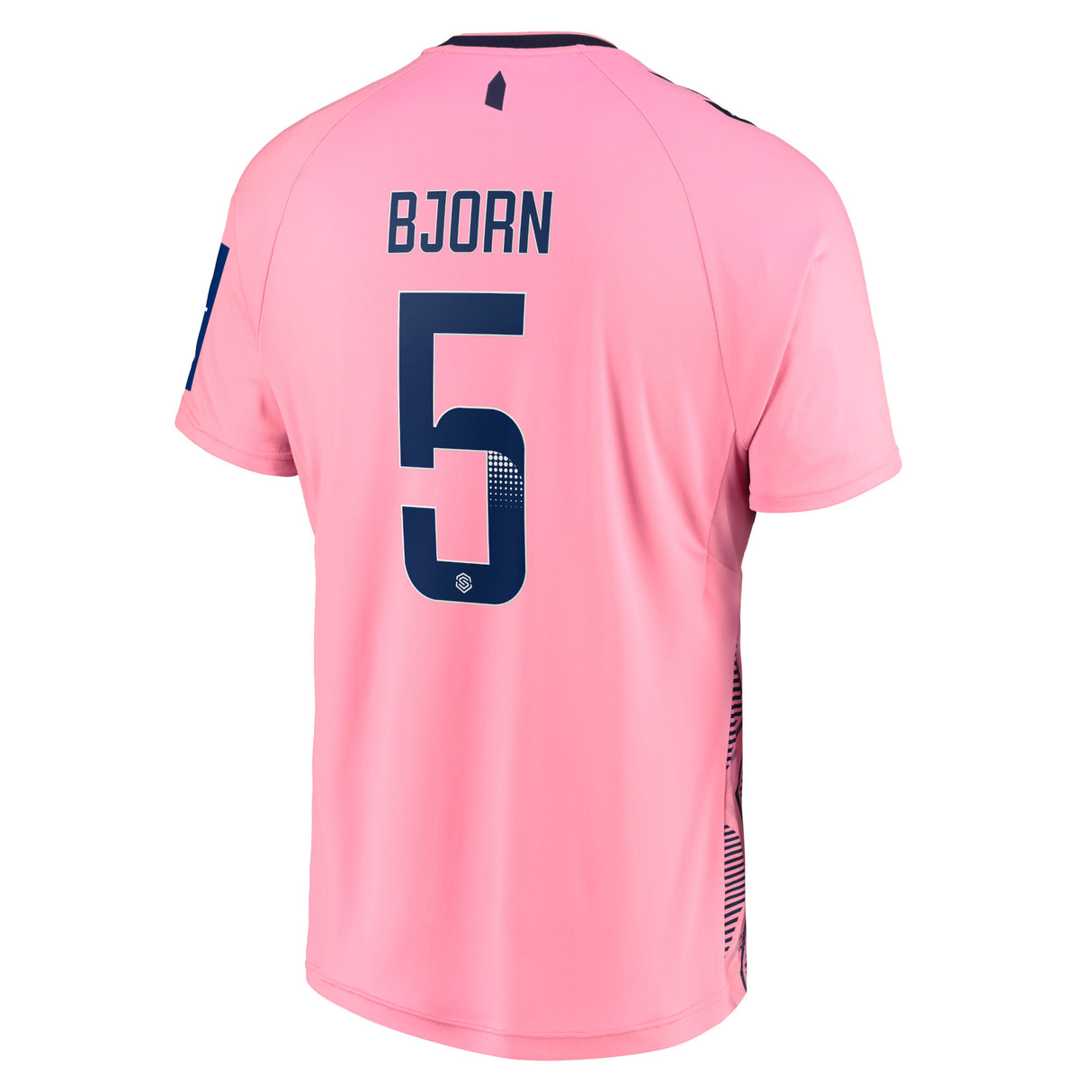 Everton WSL Away Shirt 2022-23 with Björn 5 printing - Kit Captain