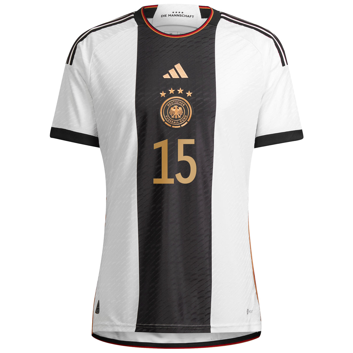 Germany Home Authentic Shirt with Süle 15 printing - Kit Captain