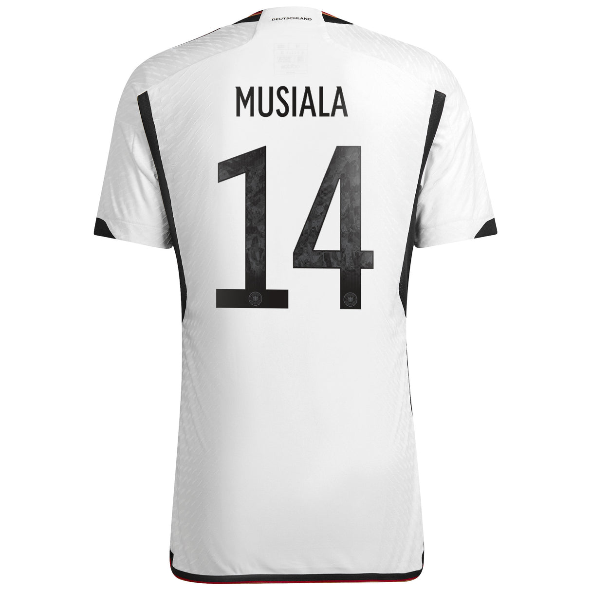 Germany Home Authentic Shirt with Musiala 14 printing - Kit Captain