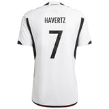 Germany Home Shirt with Havertz 7 printing - Kit Captain