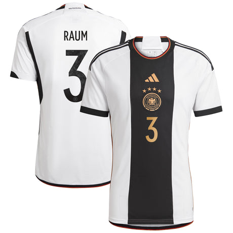 Germany Home Shirt with Raum 3 printing - Kit Captain