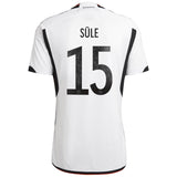 Germany Home Shirt with Süle 15 printing - Kit Captain