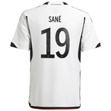 Germany Home Shirt - Kids with Sané 19 printing - Kit Captain