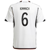 Germany Home Shirt - Kids with Kimmich 6 printing - Kit Captain