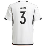 Germany Home Shirt - Kids with Raum 3 printing - Kit Captain