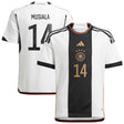 Germany Home Shirt - Kids with Musiala 14 printing - Kit Captain