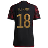 Germany Away Authentic Shirt with Hofmann 18 printing - Kit Captain