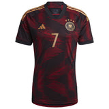 Germany Away Shirt with Havertz 7 printing - Kit Captain