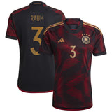 Germany Away Shirt with Raum 3 printing - Kit Captain