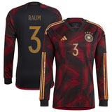 Germany Away Shirt - Long Sleeve with Raum 3 printing - Kit Captain