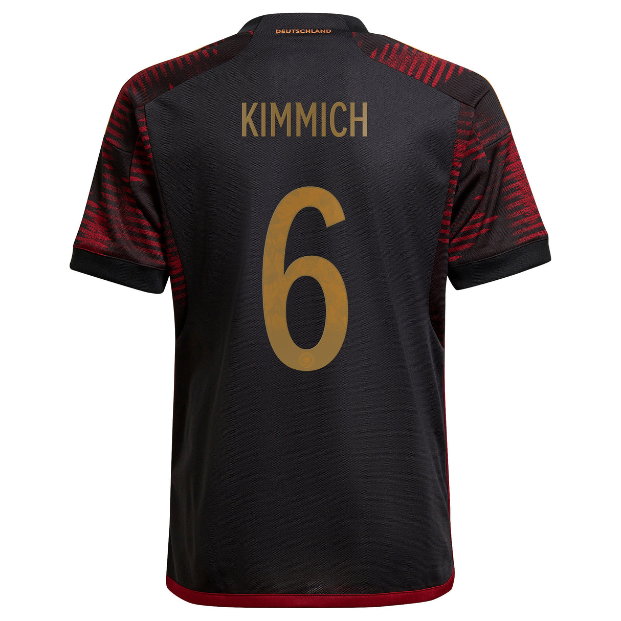 Germany Away Shirt - Kids with Kimmich 6 printing - Kit Captain