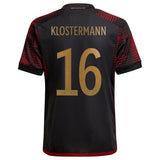 Germany Away Shirt - Kids with Klostermann 16 printing - Kit Captain