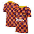 Barcelona Pre-Match Top - Yellow - Kids - Kit Captain