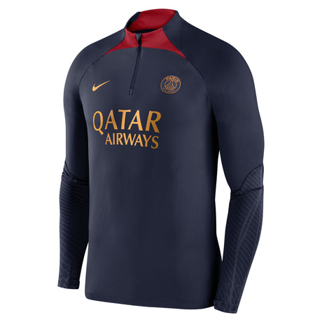 Paris Saint-Germain Nike Strike Drill Top - Dark Blue - Kit Captain