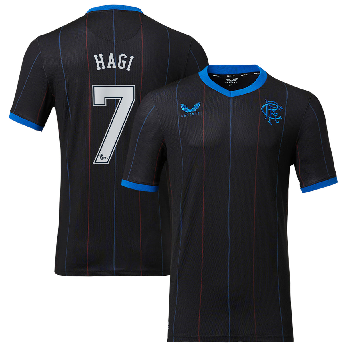 Glasgow Rangers Fourth Pro Shirt 2022-23 with Hagi 7 printing - Kit Captain