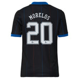 Glasgow Rangers Fourth Shirt 2022-23 - Kids with Morelos 20 printing - Kit Captain