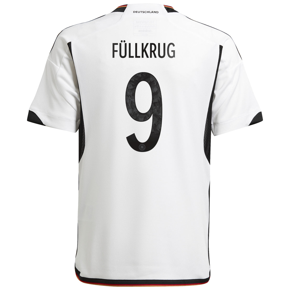 Germany Home Shirt 2022 - Kids with Füllkrug 9 printing - Kit Captain