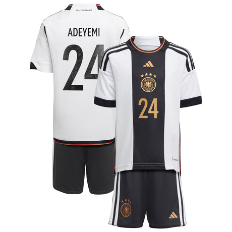 Germany Home Minikit 2022 with Adeyemi 24 printing - Kit Captain