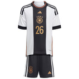 Germany Home Minikit 2022 with Moukoko 26 printing - Kit Captain