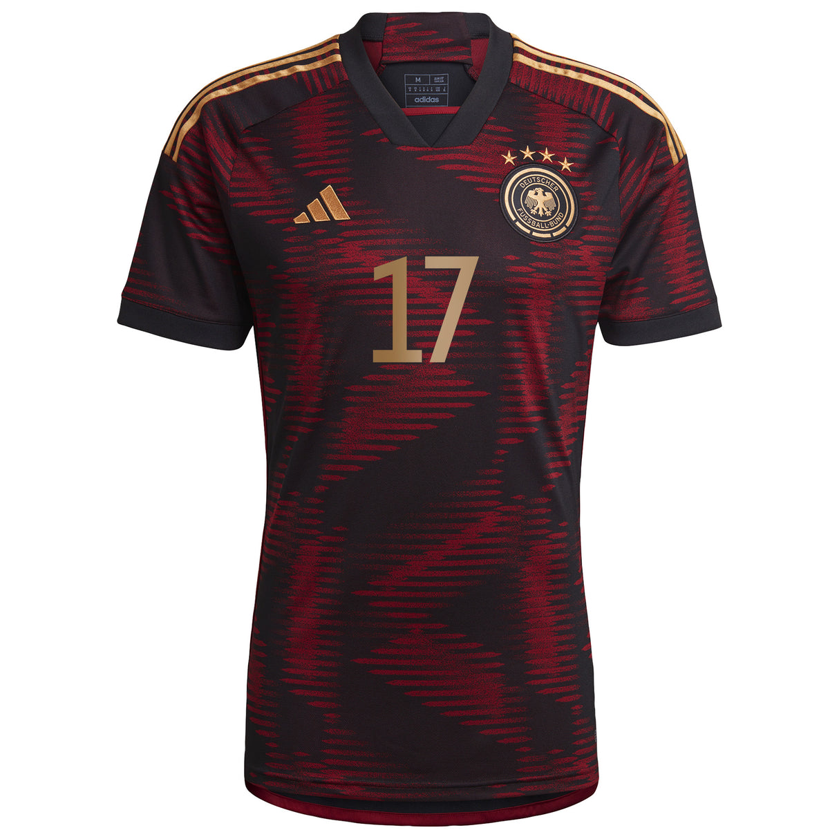 Germany Away Shirt 2022 with Brandt 17 printing - Kit Captain