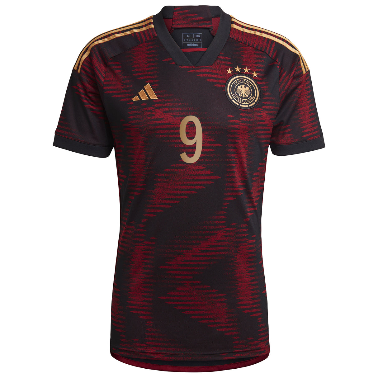 Germany Away Shirt 2022 with Füllkrug 9 printing - Kit Captain