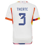 Belgium Away Shirt 2022 - Kids with Theate 3 printing - Kit Captain