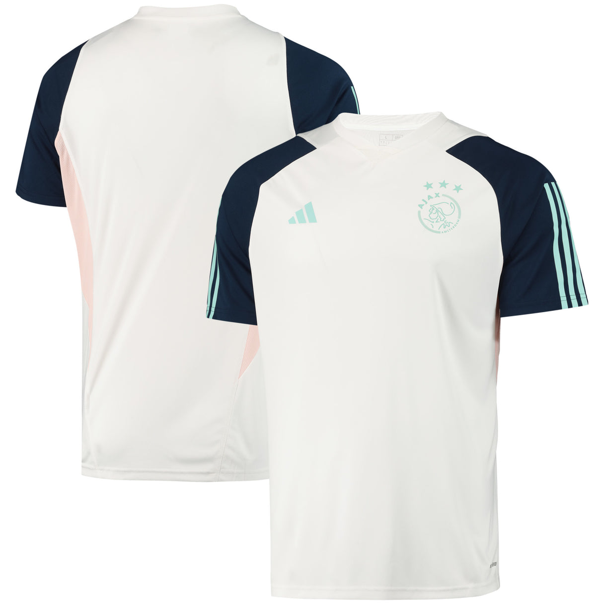 Ajax adidas Training Jersey - White - Kit Captain