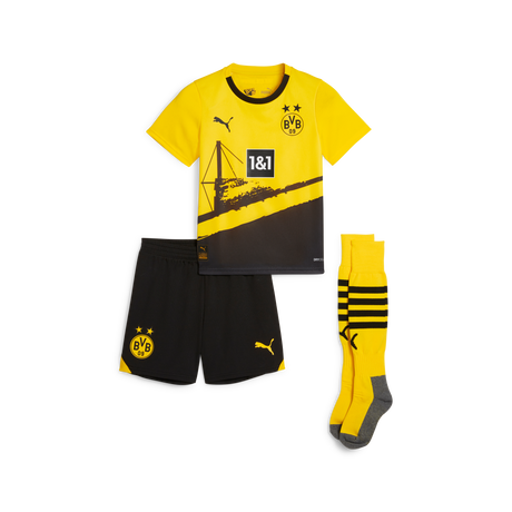 Borussia Dortmund Puma Home Minikit 2023-24 - Kit Captain