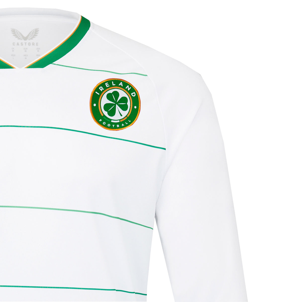 Republic of Ireland Castore Away Pro Shirt 2023 - Long Sleeve - Kit Captain