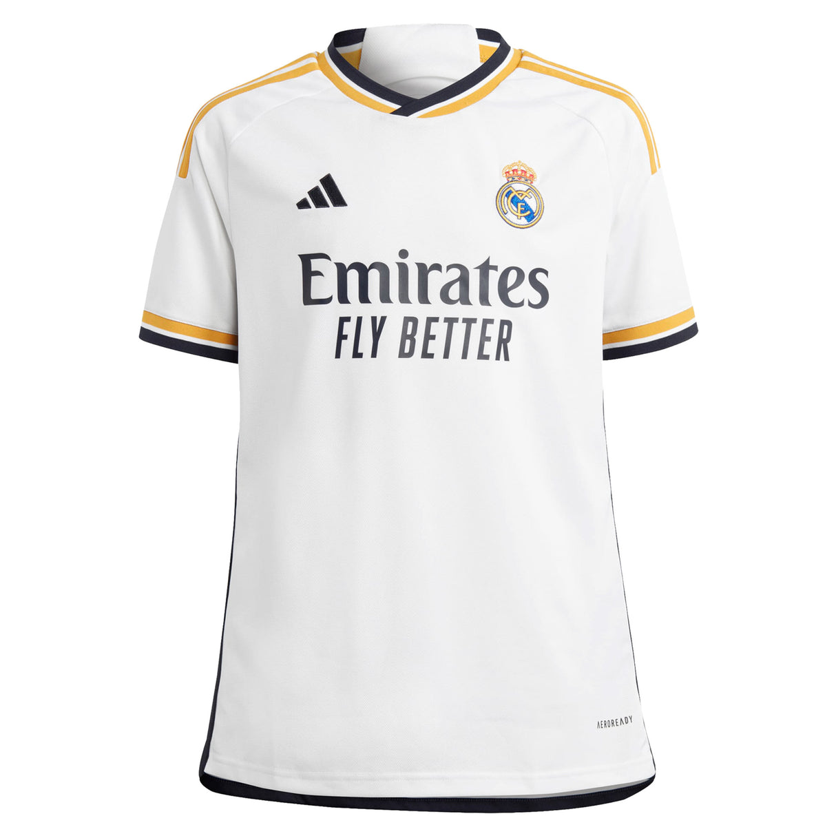 Real Madrid adidas Home Shirt 2023-24 - Kids with Kroos 8 printing - Kit Captain