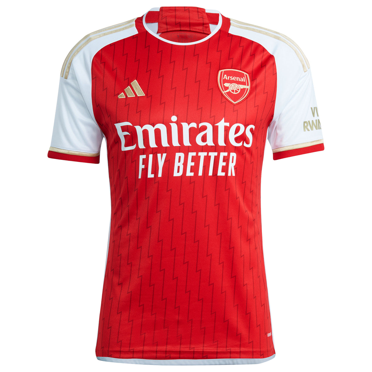 Arsenal adidas Home Shirt 2023-24 with White 4 printing - Kit Captain