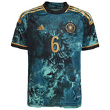 Germany Away Shirt 2023 - Kids with Oberdorf 6 printing - Kit Captain