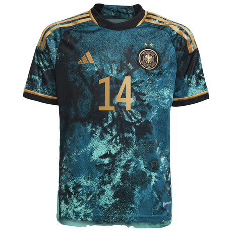 Germany Away Shirt 2023 - Kids with Lattwein 14 printing - Kit Captain