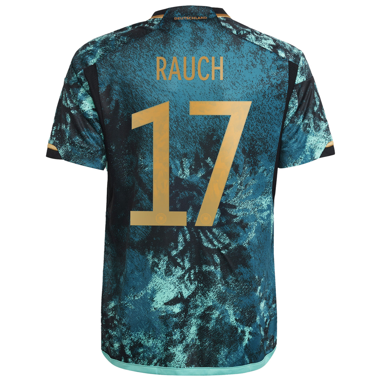 Germany Away Shirt 2023 - Kids with Rauch 17 printing - Kit Captain