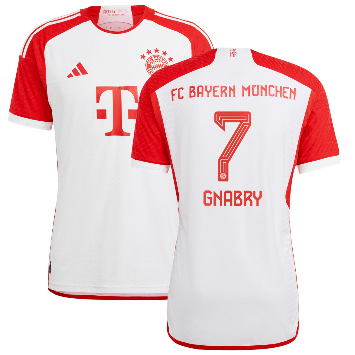 Maillot FC Bayern adidas Domicile Authentique 2023-24 avec flocage Gnabry 7